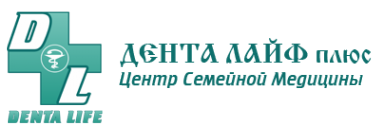 Логотип компании Дента-Лайф плюс