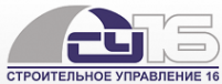 Логотип компании Строительное управление №16